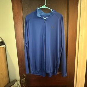 Under Armour Men's Blue Golf Pullover